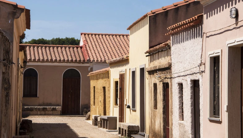 San Salvatore Sinis, villaggio western Sardegna
