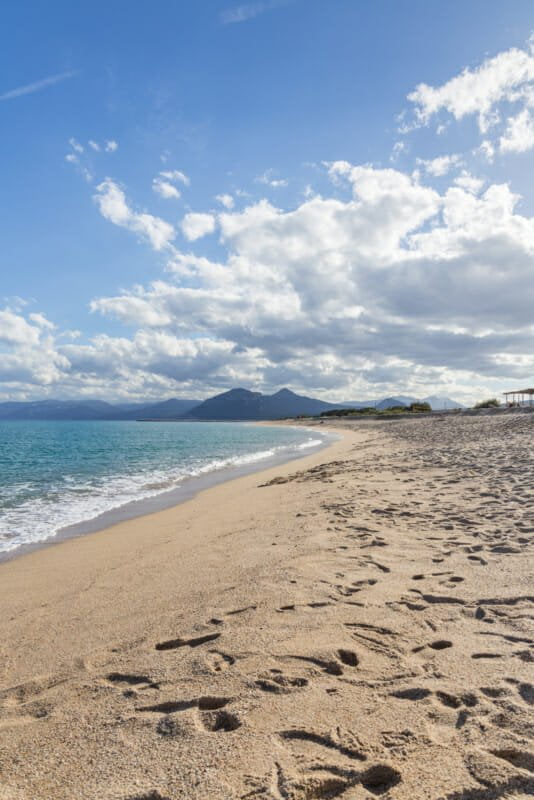 Spiaggia in primavera Golfo Orosei