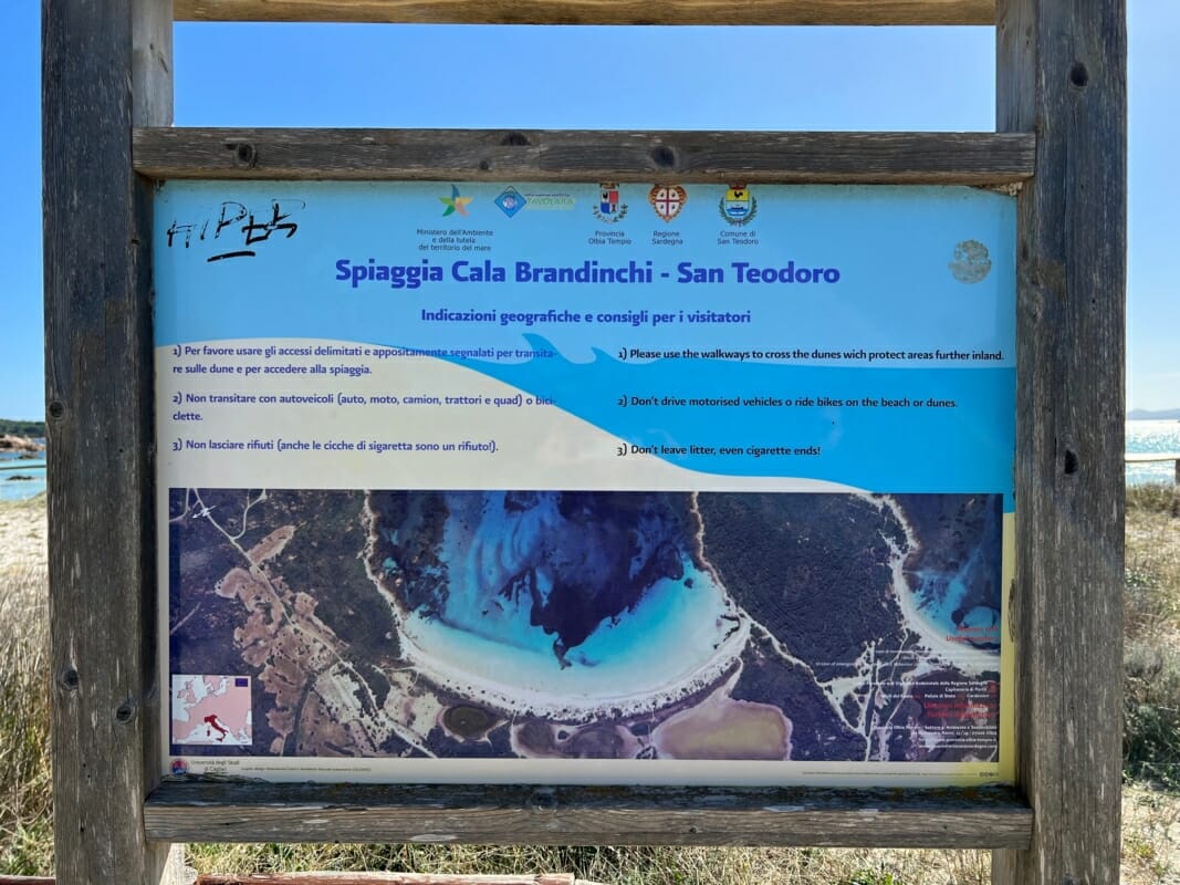 Indicazioni e Consigli Cala Brandinchi