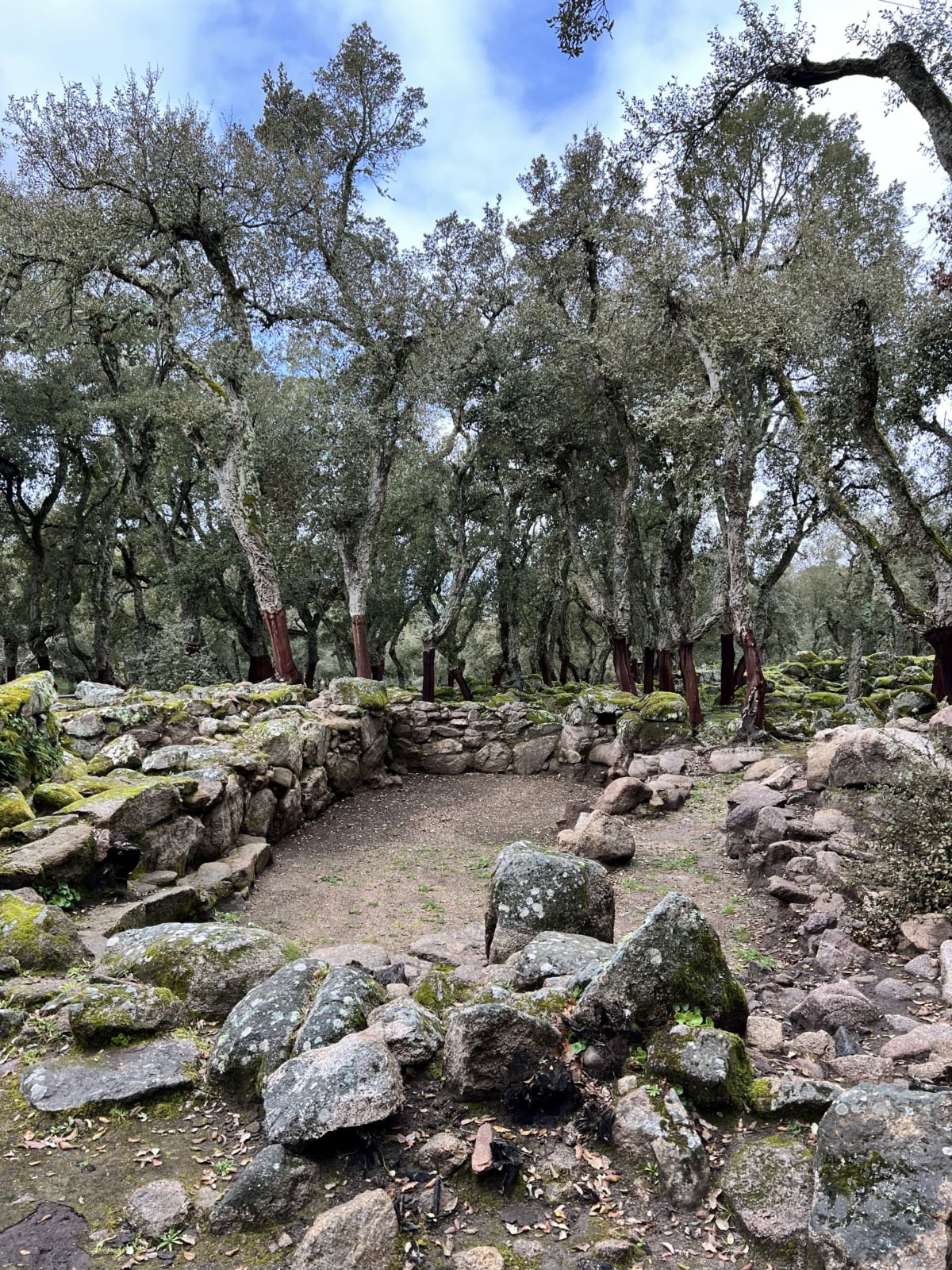 Costruzioni Sito Nuragico Romanzesu