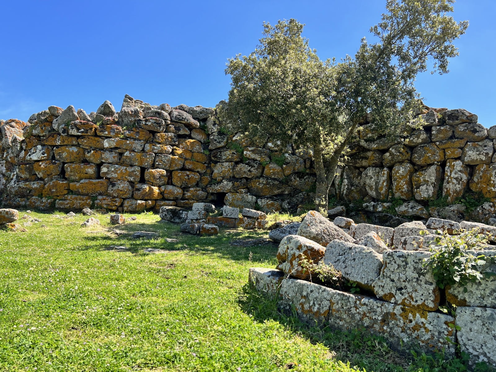 Nuraghe Arrubiu Vista sulle mura