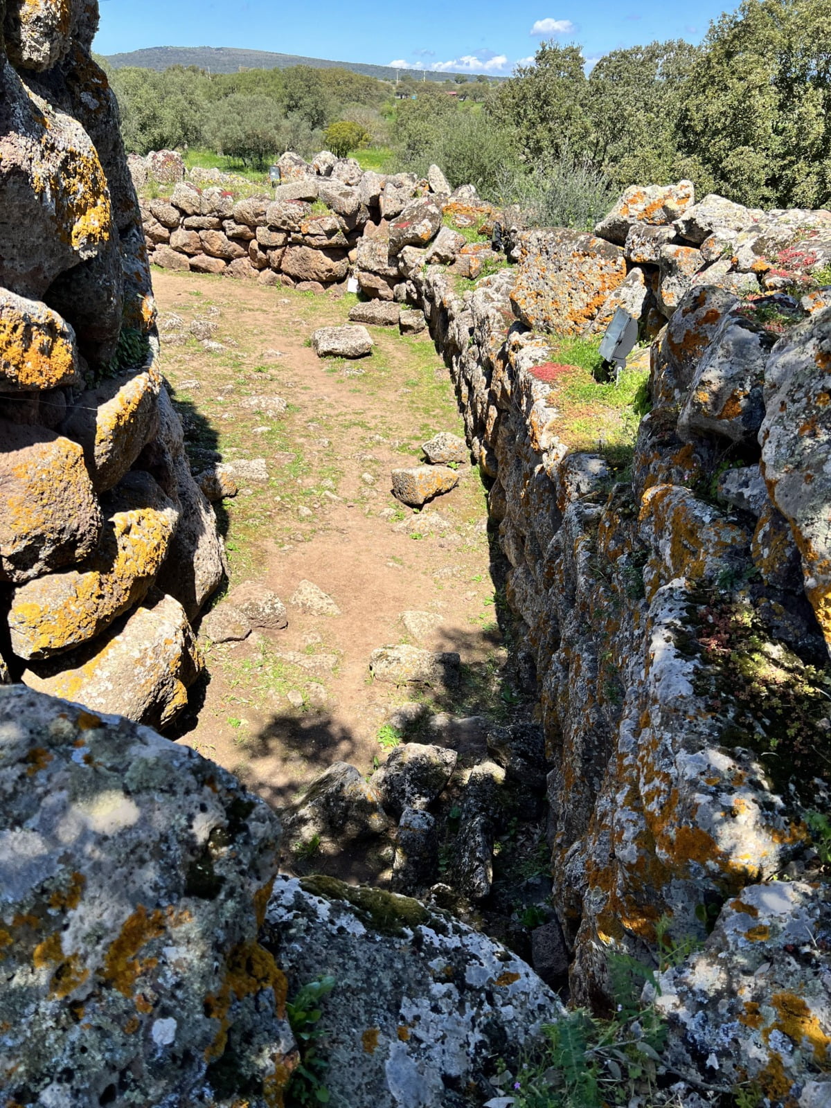 Nuraghe Arrubiu vista dall'alto