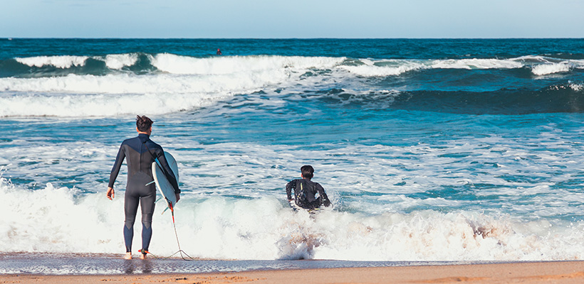 Surfing in Sardinia