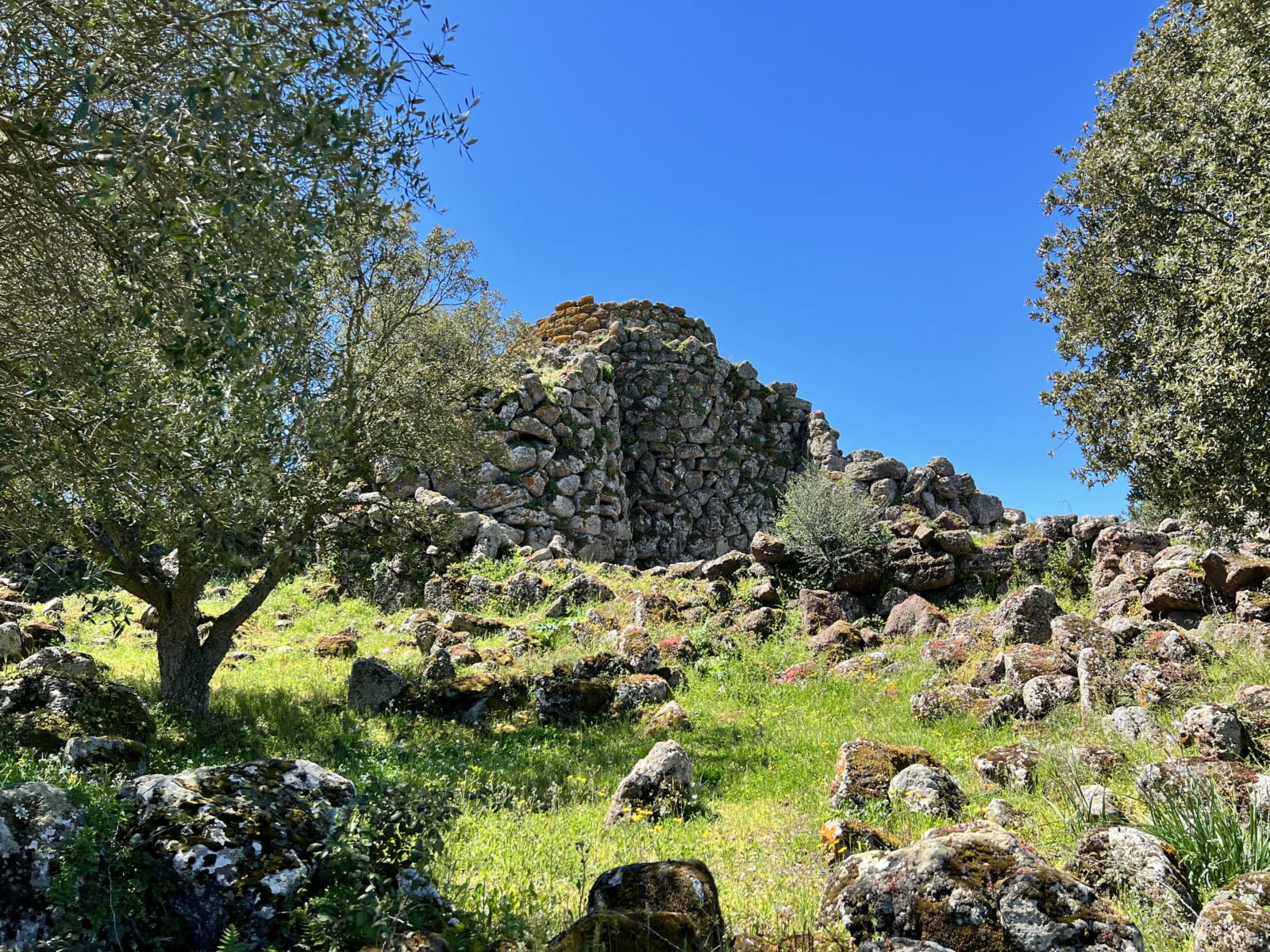 Vista esterna Nuraghe Arrubiu