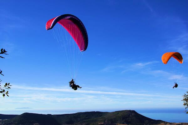 Paragliding in Sardinia