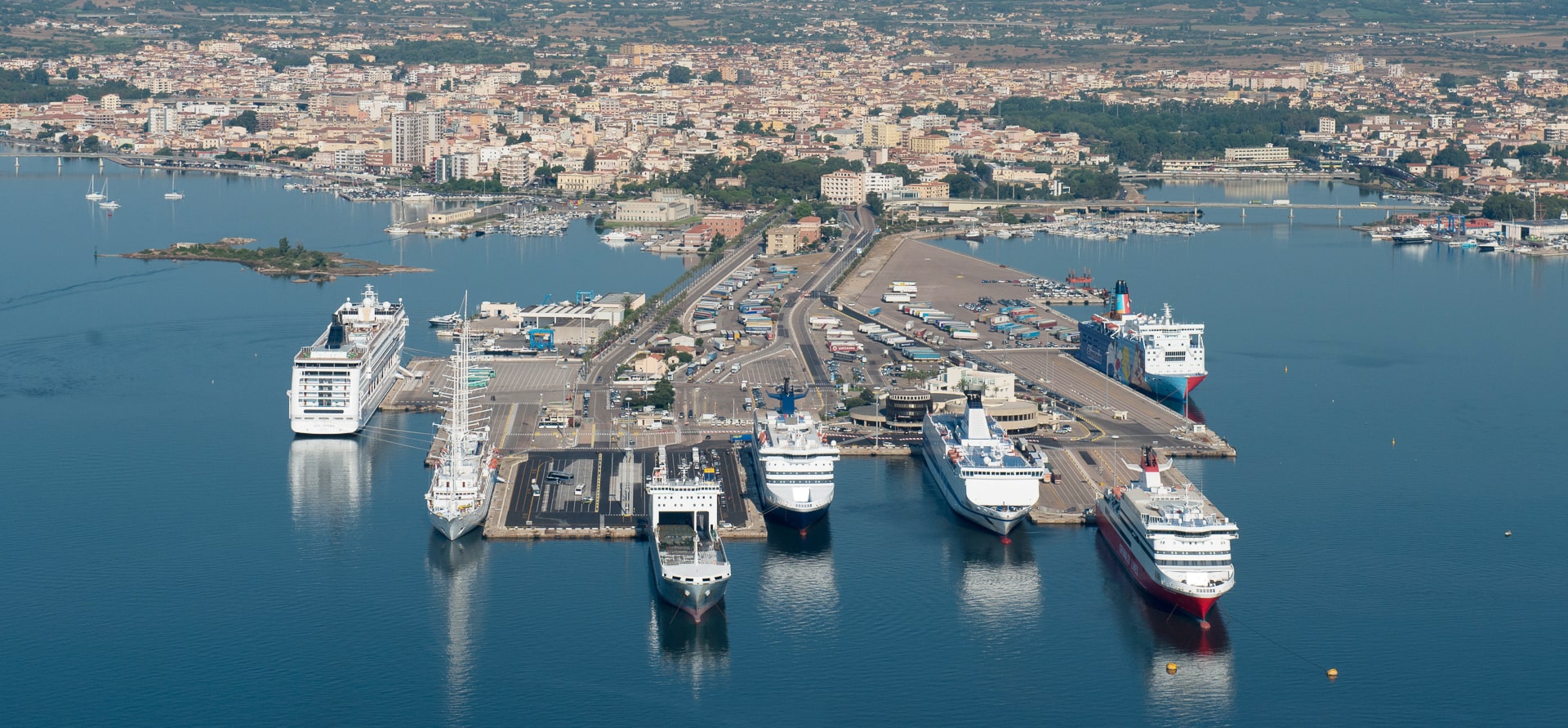 Ports in Sardinia: Olbia